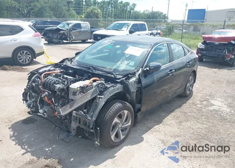 2019 Honda Insight Lx from USA, damaged, VIN 19XZE4F16KE031120